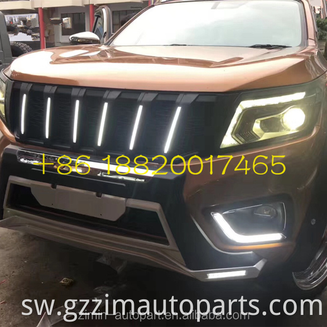 Auto Plastic ABS Front Bumper Guard For NAVARA NP300 2015 2016